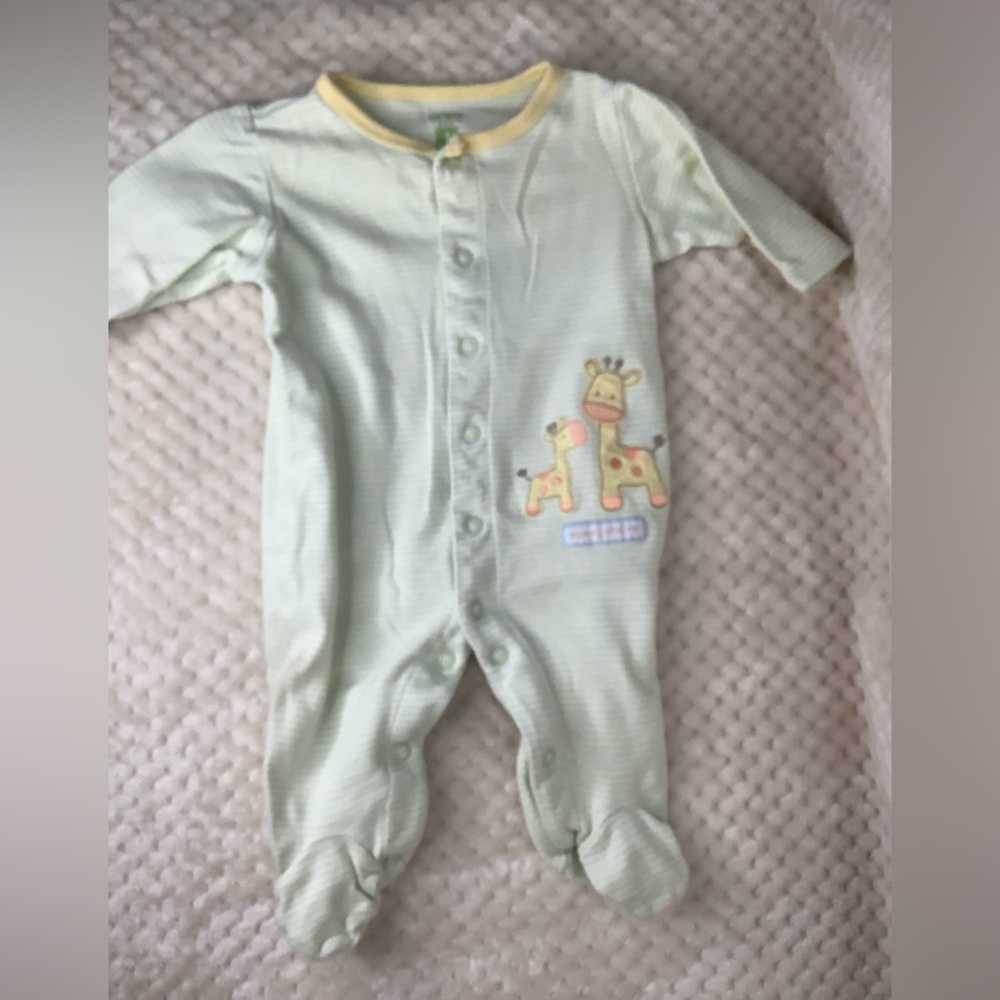 Baby Sleeper Giraffe Mommy & Me Footie Size 3M 🦒💛